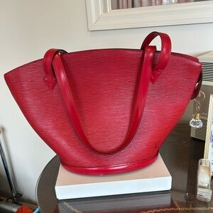Louis Vuitton Epi Saint Jacques shoulder bag